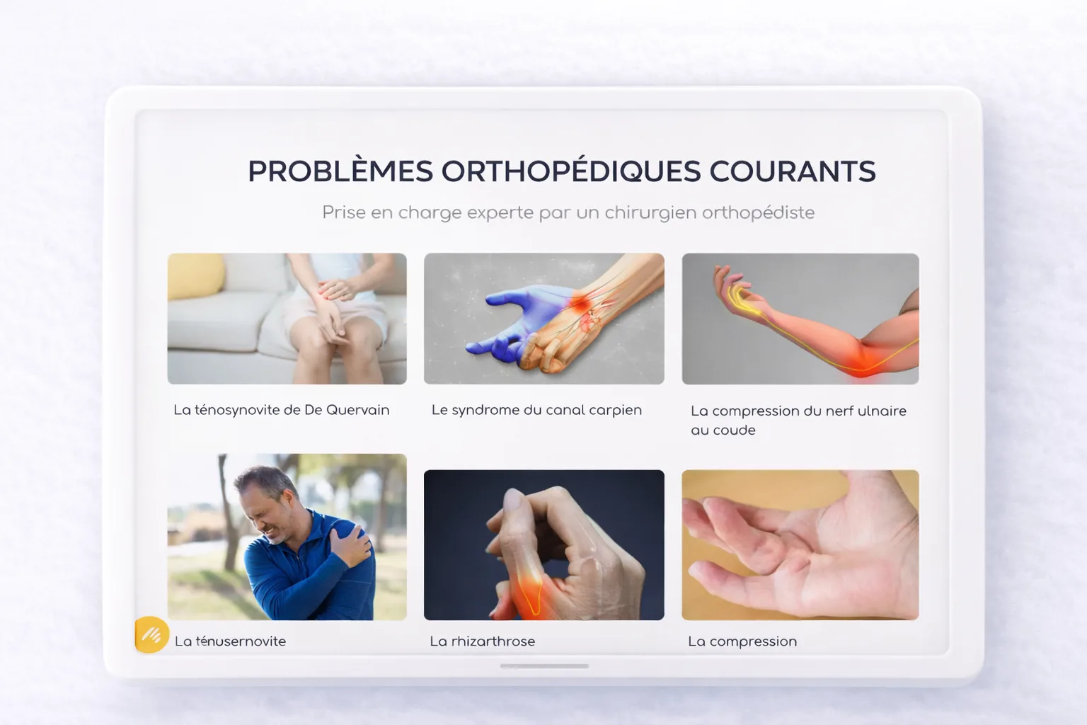 Mystorie projet Docteur Deckower chirurgie de la main optimisation technique et multilingue