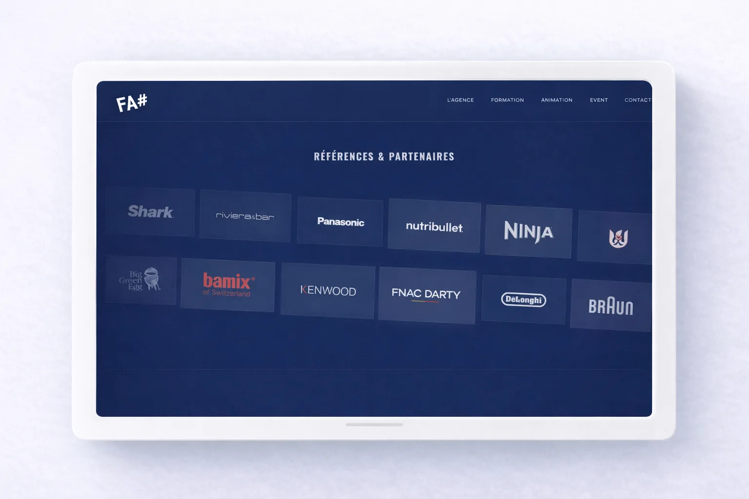Mystorie projet Fadieze interface de démonstration produit