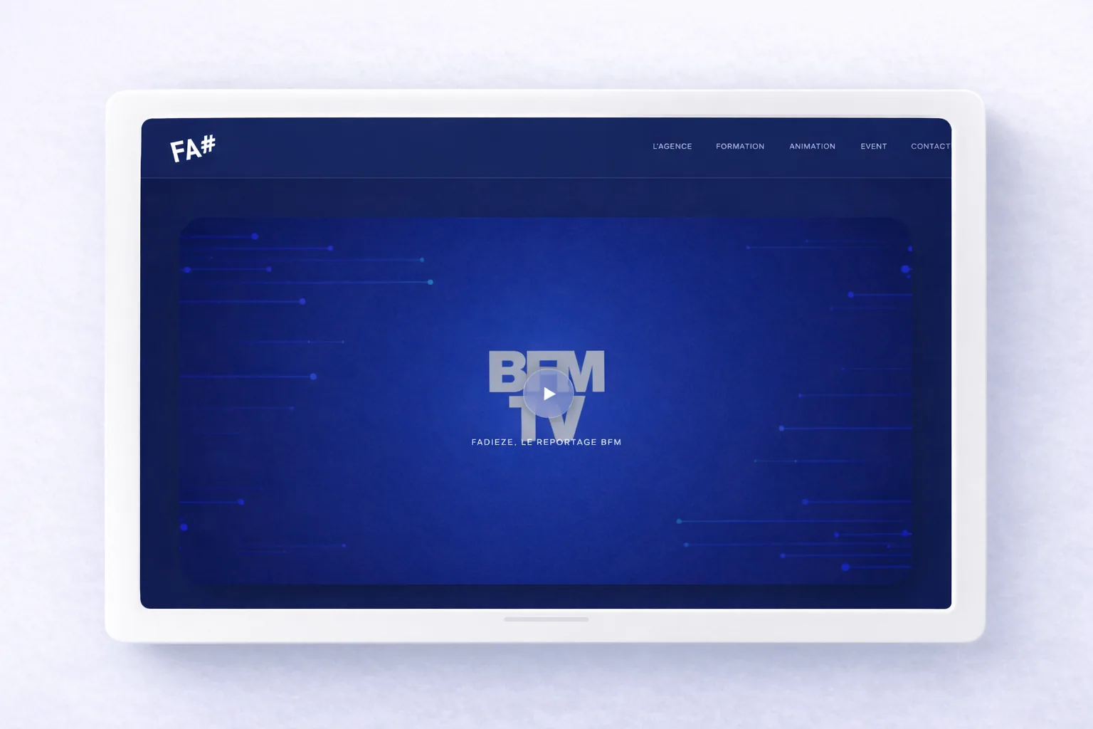 Mystorie projet Fadieze section de preuve et call-to-action