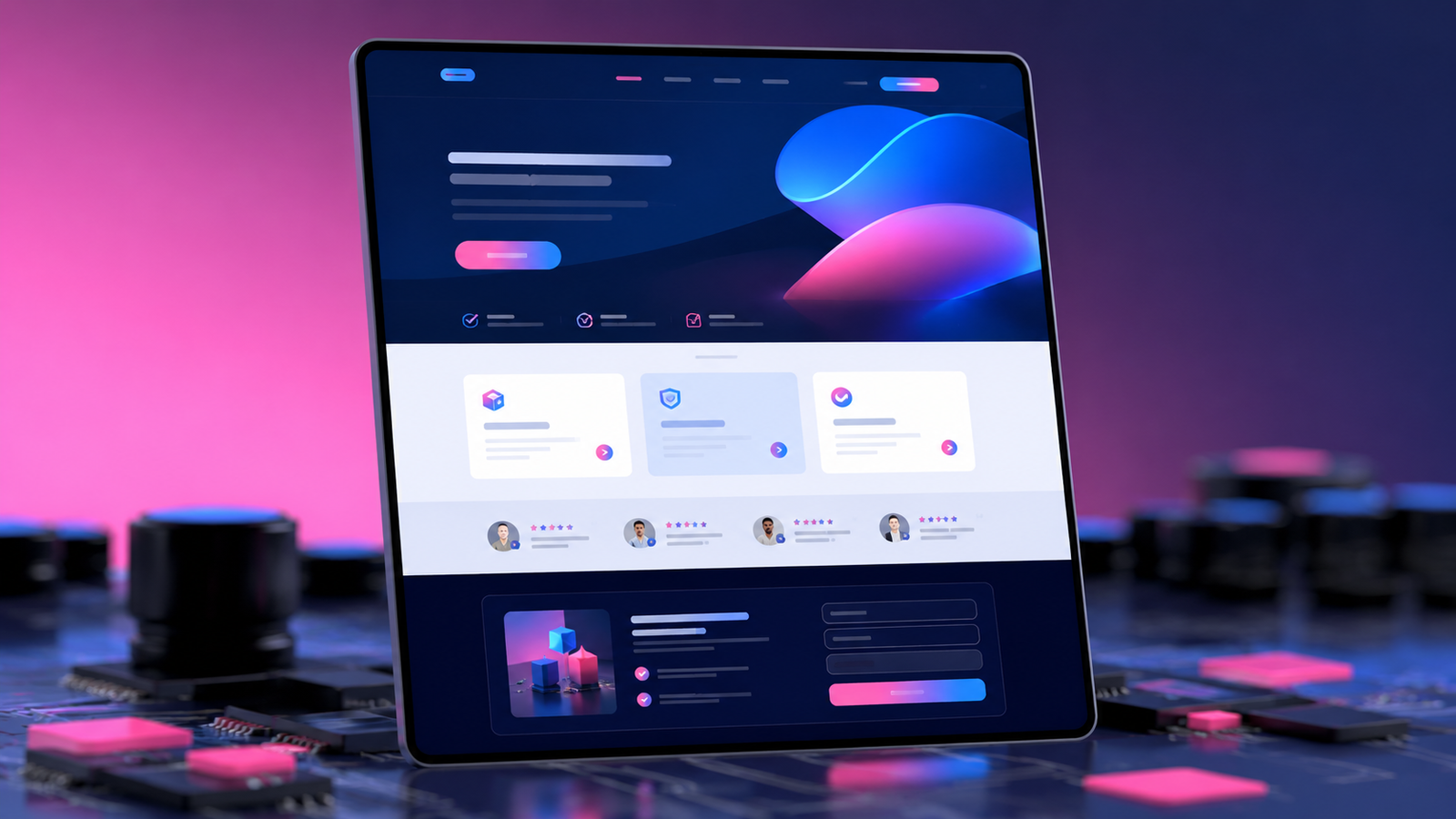 High-converting website that builds trust and drives action
