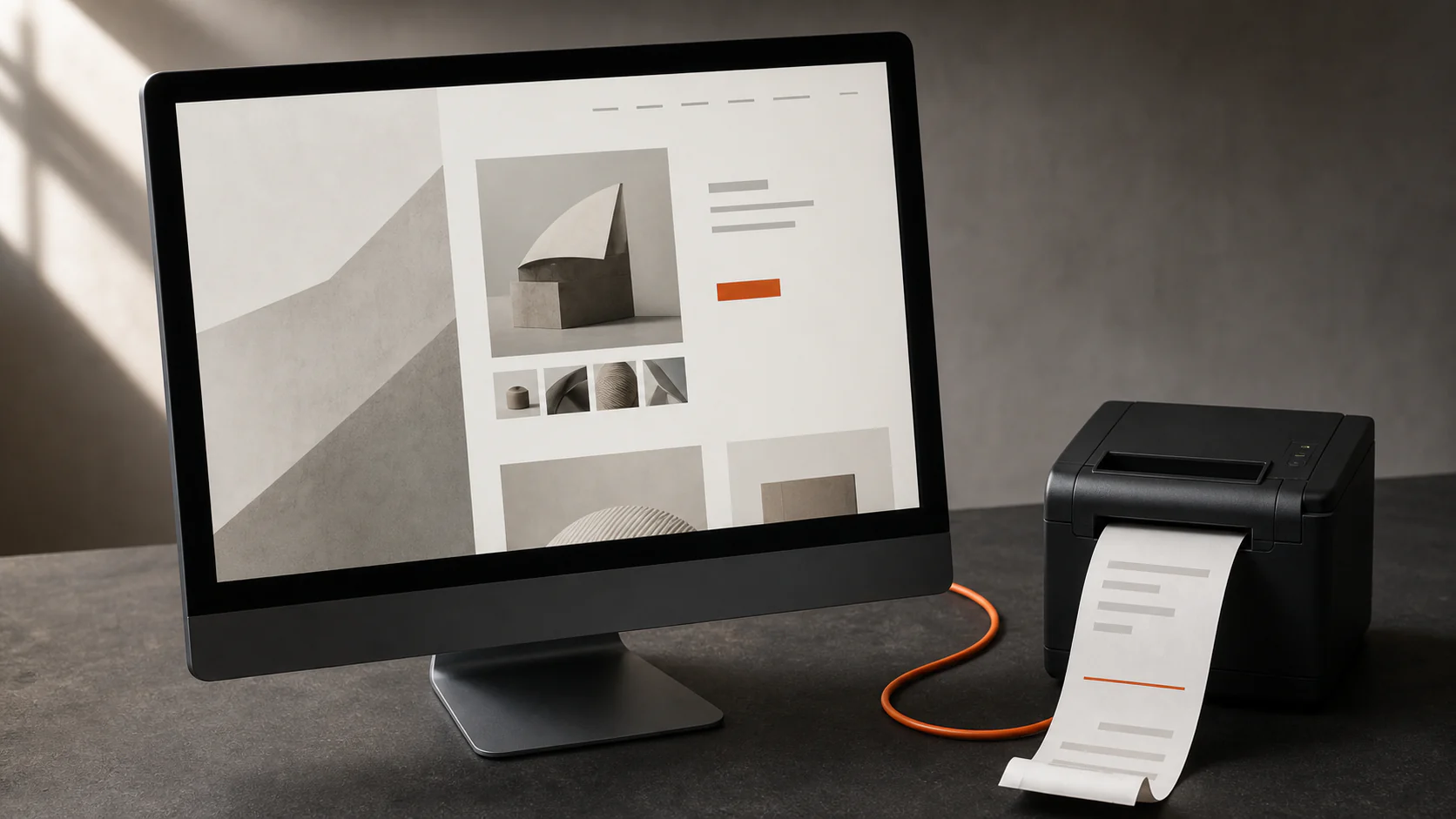Un site premium relié à un système générant des commandes