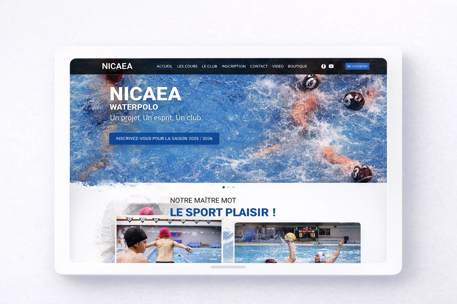 Site Nicaea Waterpolo